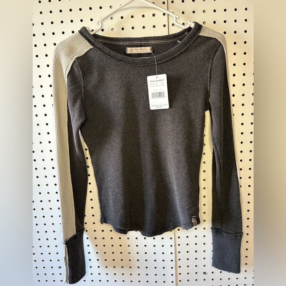 We are free by free people NWT long sleeve shirt